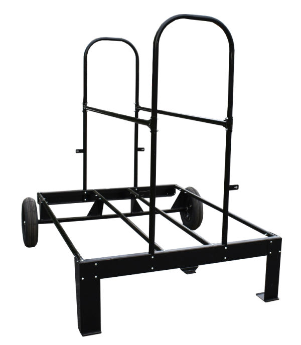 3 Tier Tire Storage Rack | Heavy-Duty Metal | Moveable Tire Stand - Image 3