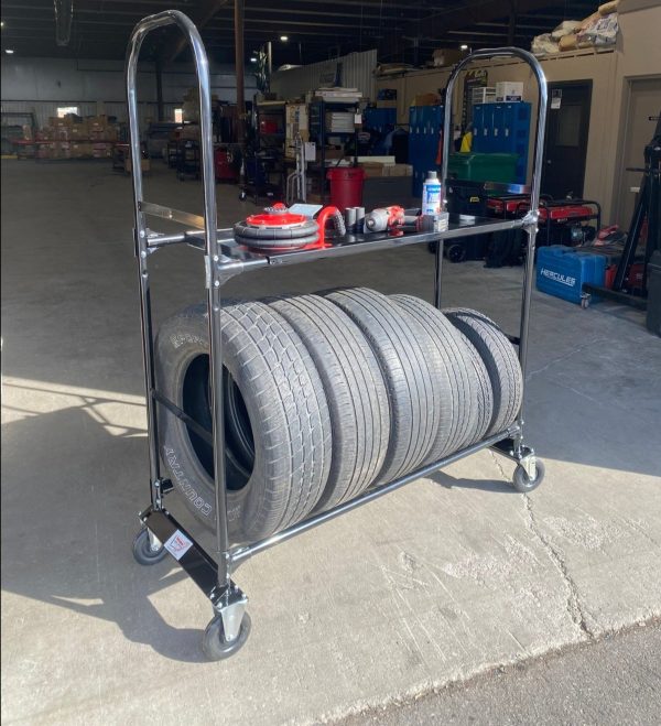 Homeowner's Tire Storage Rack