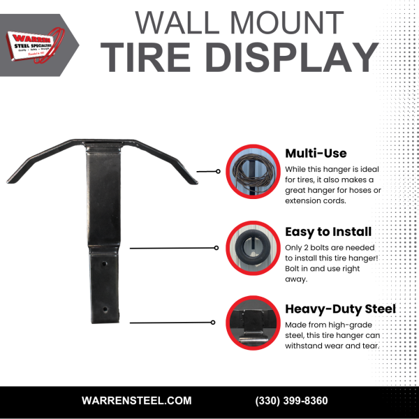 Wall Mount Tire Display - Image 5